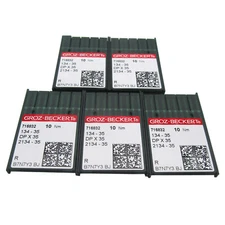 50 Groz-Beckert DPX35 134-35(R) WALKING FOOT NEEDLE FOR PFAFF 145 335 545 1245+