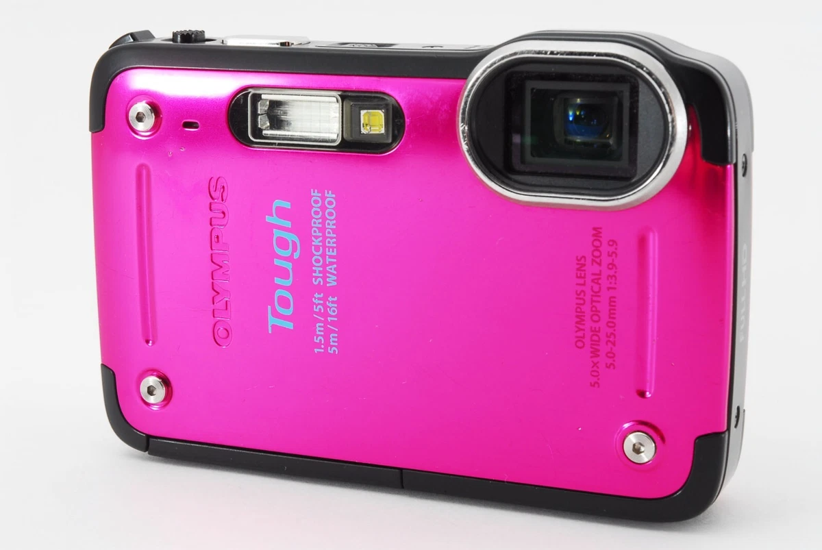 Olympus Digital Camera TG-620 1200 Million Pixels 5M Waterproof pink [Exc]  E648