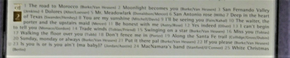 Bing Crosby Golden Greats 3 CD Set - 75 Songs - Image 4 of 4