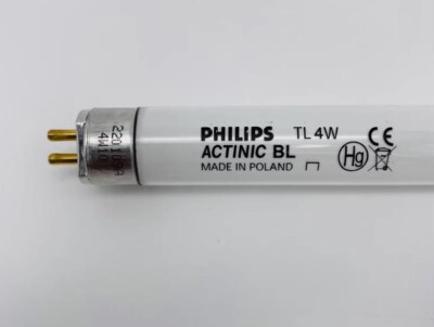 Philips TL 4W  ACTINIC BL UVA  G4 T5 Lamp Tube 365nm Photocuring light