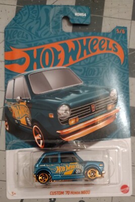 Hot Wheels 2024 56th Anniversary Custom '70 Honda N600 Pearl and