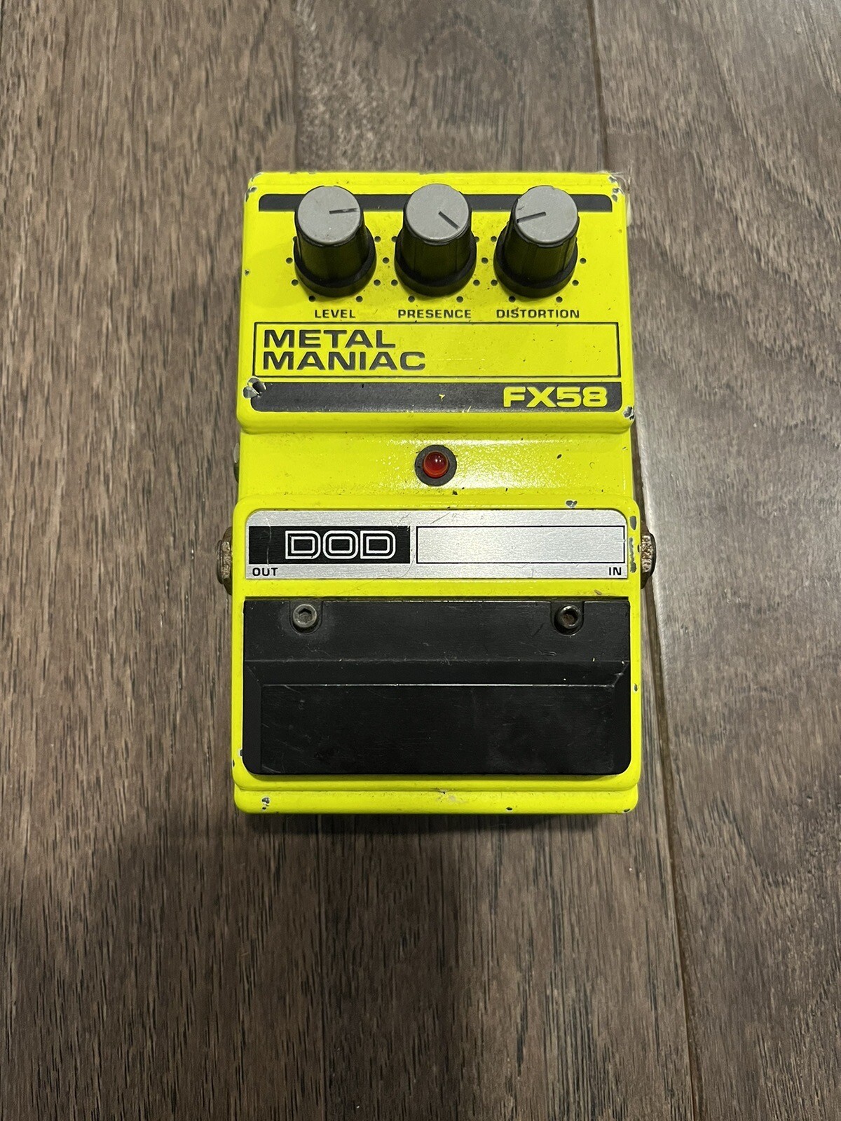 DOD Digitech FX58 Metal Maniac Distortion Rare Vintage Guitar Effect Pedal eBay