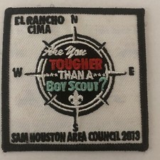 BSA Boy Scout Patch 2013  'Are You Tougher Than A Boy Scout