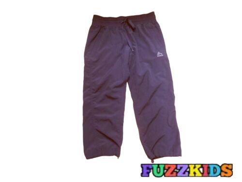 Girls RBX Gray Athletic Work Out Exercise Capri Pants Size M, 10