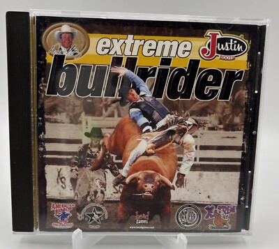 Extreme Bullrider  PC  Video Game  For Windows Computer 1999