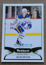 Jacob Bryson 2021-22 UD Parkhurst RC #302 Buffalo Sabres 