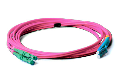 CONBIC  1m E2000A LCU OM4 50/125 Duplex Fibre Optic Cable Fibre Optic MM
