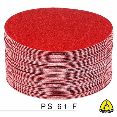 Menzer Titanium HD Klett-Schleifscheiben 125mm 17-Loch Keramik-Mix