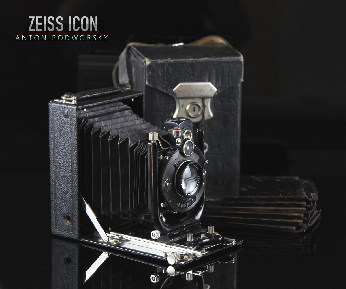 Anton Podworsky Vintage camera ZEISS IKON Lens Tessar 1 : 4,5 F