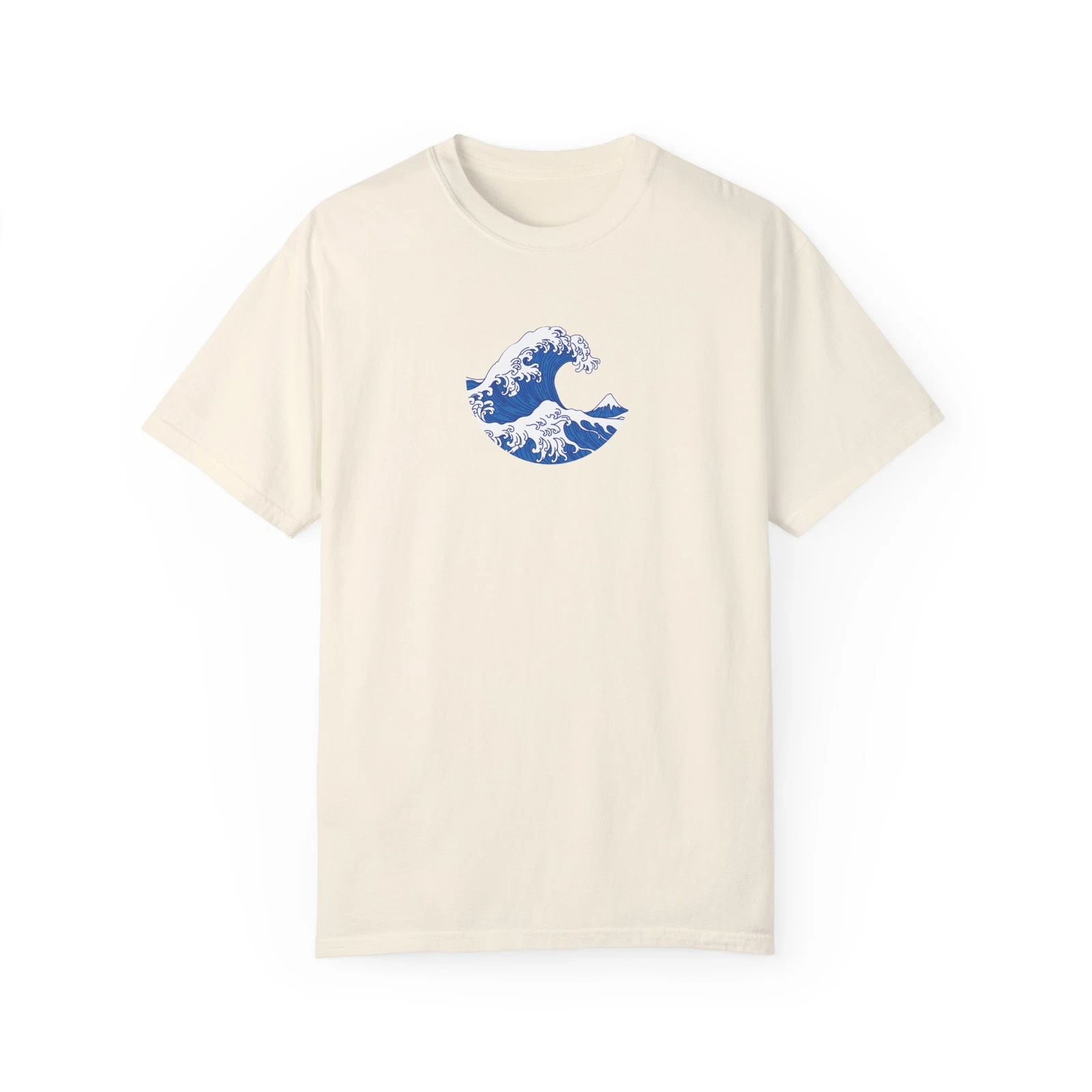 Wave Design Unisex T-shirt, Ocean Beach Tee, Surf Shirt, Summer Clothing, Beach