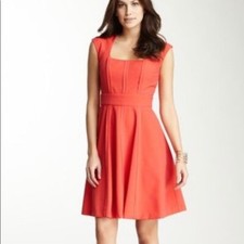 NEW Vince Camuto Coral Teaberry Cocktail Dress size 2