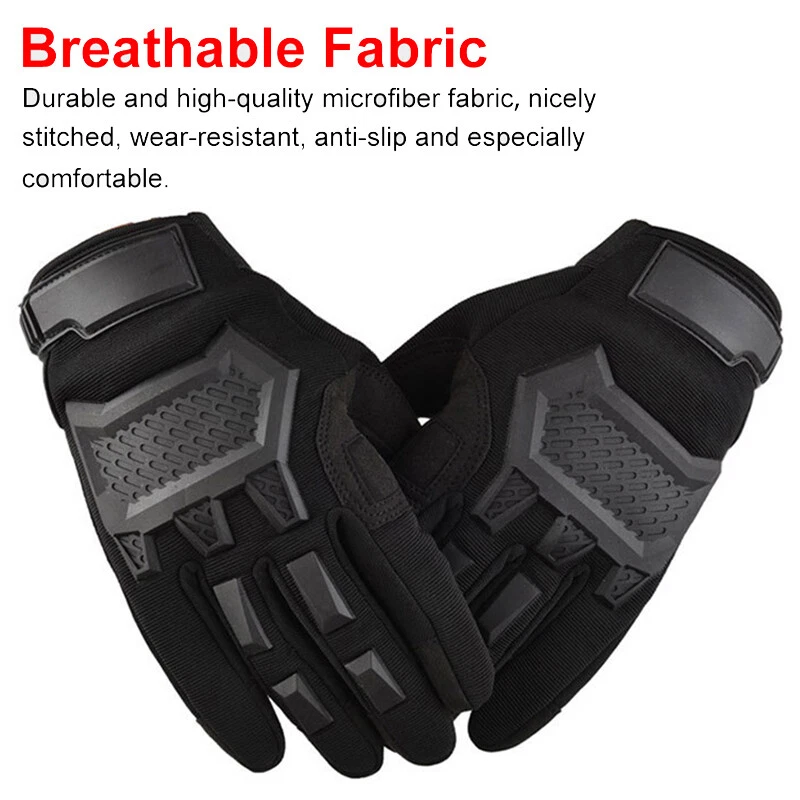 Тактические перчатки армейские военные мотоцикл велоспорт вождение пейнтбол страйкбол снаряжение - Изображение 4 из 4