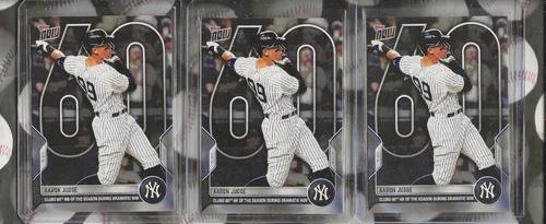AARON JUDGE 2022 TOPPS NOW 60 HR CARD #929 {PR 21,490}