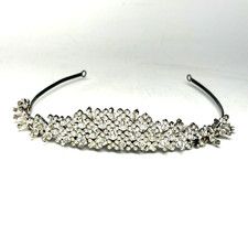 Vintage Tiara Crown for Women and Girls Headband Birthday Wedding Quinceanera