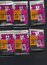 10- 1989 Continental Candy Co. Snoots Trading Cards - Sealed Packs - Rare + 1