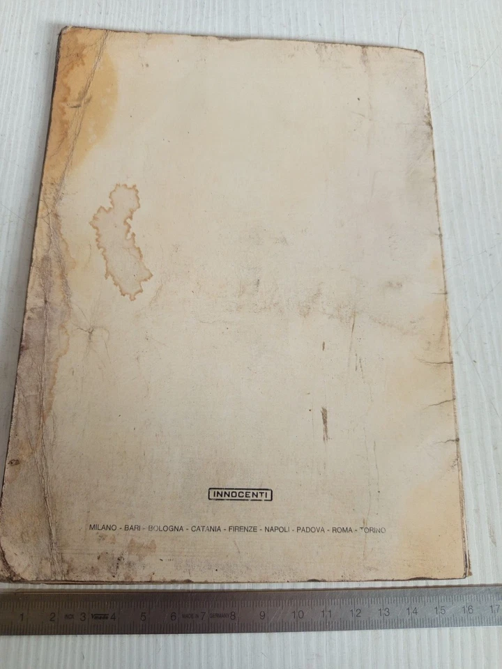 manuale uso manutenzione originale 1973 Innocenti Mini 1000 1001 Matic T - Immagine 2 di 4