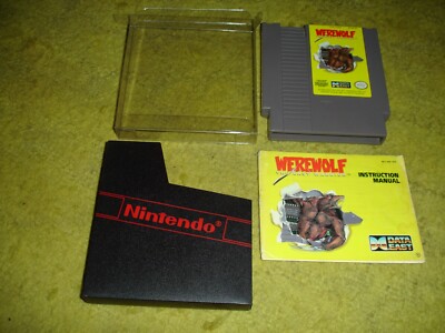 Werewolf: The Last Warrior (Nintendo Entertainment, 1990) Tested with Manual