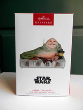 Hallmark Jabba the Hutt Keepsake Ornament 2023 Star Wars Magic Sound & Motion