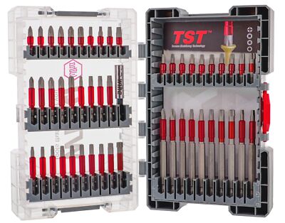 Wiha MaxxTor 50 Piece Impact Bit Set Torsion Zone Magnetic Holder 1/4 Hex Drive