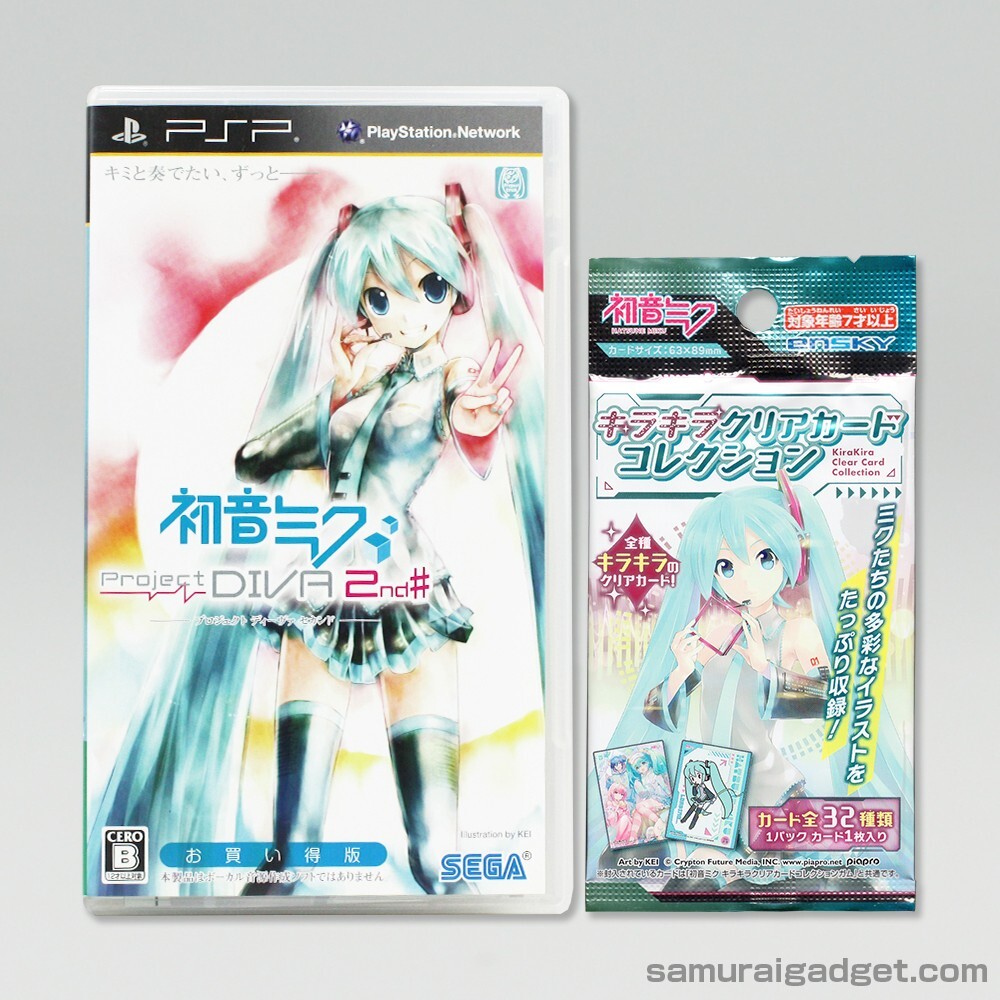 Hatsune Miku: Project Diva 2nd# (Bargain) PSP & Kira Kira Clear