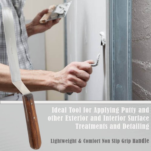 3 strumenti di finitura Caulk sigillante raschietto liscio kit stucco cucina finestra bagno - Foto 7 di 7