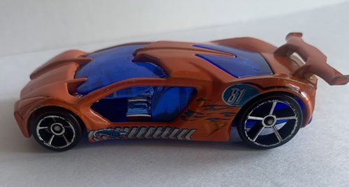 Hot Wheels Impavido 1 Race Car 1186 Mj Orange C137B Matel Thailand - Picture 4 of 8