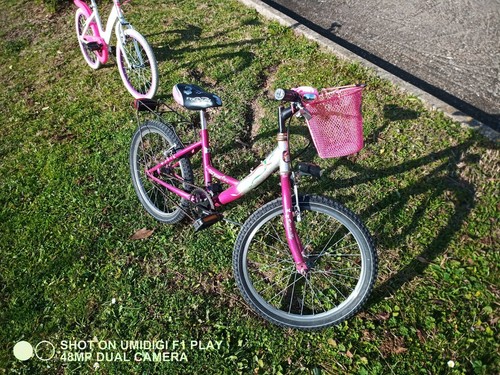 bici per bambina marca trubbiani ruote 20 pollici con cestino nero | eBay