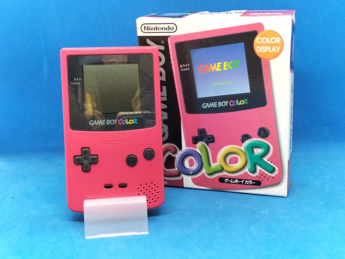 NINTENDO Game Boy Color CGB-001 RED Console Handheld System