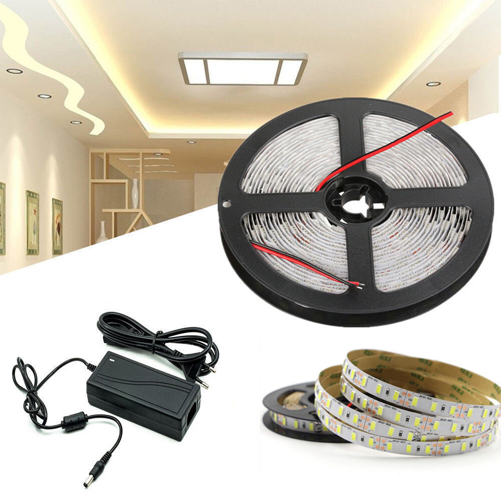 LED Streifen 2835, 5V Batteriebetrieben – Selbstklebend, IP65, Für Innen & Außen