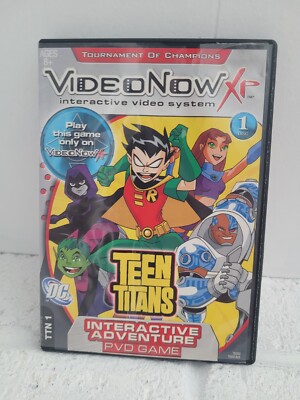 Videonow PVD Video Interactive Adventure Teen Titans Tournament of