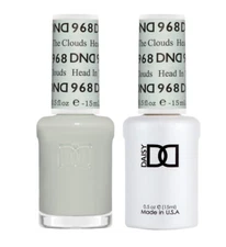 DND Soak Off Gel Polish and Nail Lacquer - Head in the Clouds #968