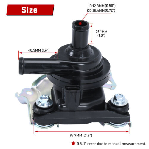 Electric Inverter Cooler Water Pump Assembly For Toyota Prius 1.5L G902047031 - Picture 6 of 12