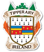 County Tipperary Ireland Irish Decal Sticker