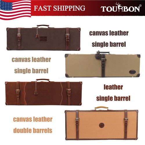 Tourbon Hunting Shotgun Hard Case Safety Cabinet Storage Gift-Multiple Options