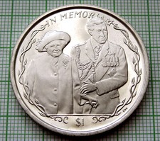 BRITISH VIRGIN ISLANDS 2002 1 DOLLAR, Queen Mother and Prince Charles, BU