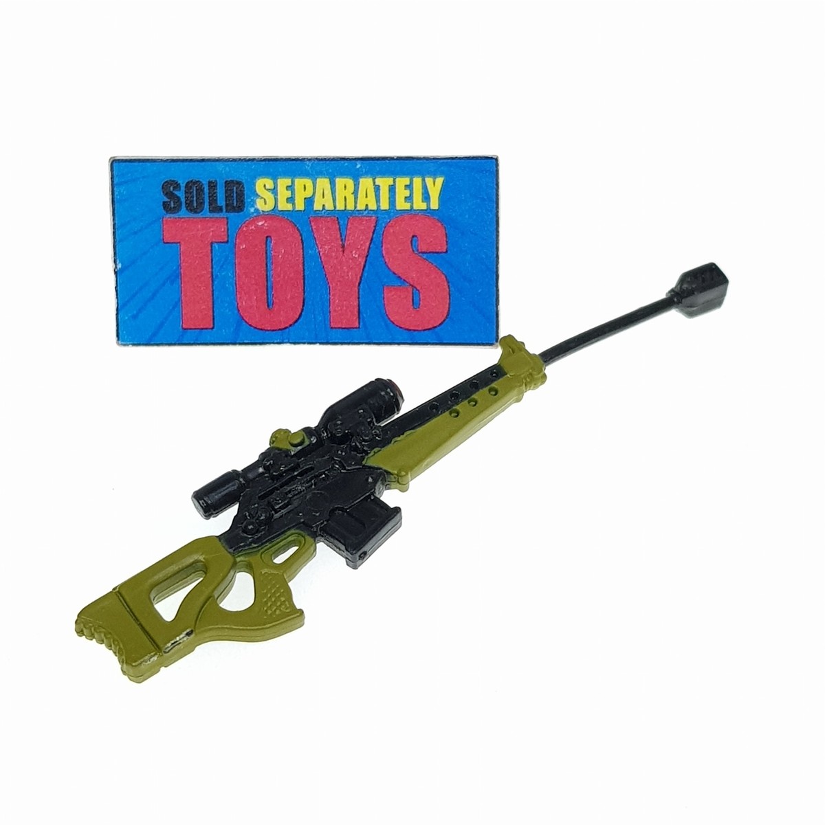 GI Joe Zartan v19 SNIPER RIFLE 2010 original Resolute weapon