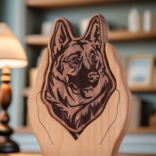 Dog Memorial Gift – Pet Loss Portrait Plaque | Sympathy Gift for Dog Lovers - Bild 3 von 10