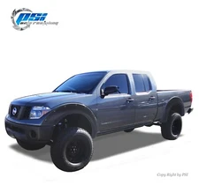Textured Pop-Out Bolt Fender Flares Fits Nissan Frontier 06-20 ; 6'1" Bed Only