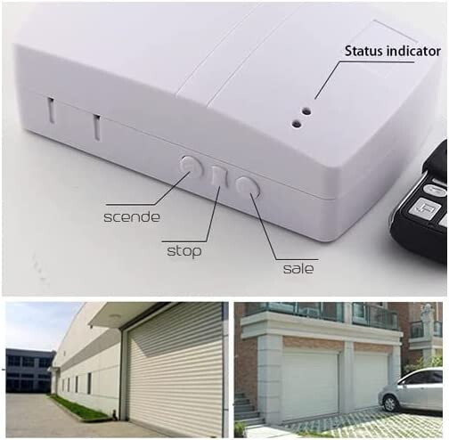 KIT-S2XL - KIT AUTOMAZIONE DI CONTROLLO PER SERRANDA Tapparella Tende Completo Di Due Telecomandi - Foto 3