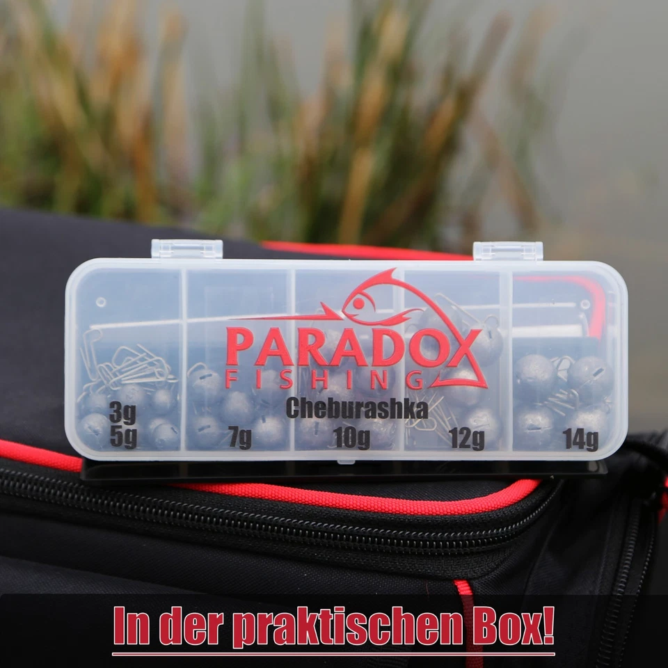 Paradox Fishing Cheburashka Blei Set 27 Stück 3g/5g/7g/10g/12g/14g Dropshot Blei - Bild 3 von 4