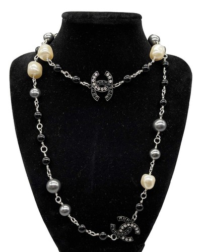 Faux Pearl Beaded Layered Necklace | eBay