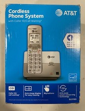 AT T EL51103 DECT 6.0 Phone with Caller ID/Call Waiting 1 Cordless Handset