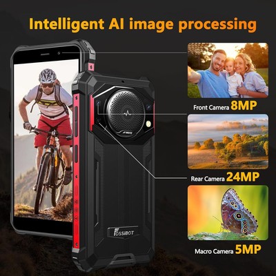 Ohne Vertrag FOSSiBOT F101P Outdoor Handy Smartphone 7+64GB 10600mAh 4G Dual-SIM
