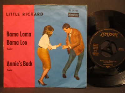 LITTLE RICHARD 7'' : Bama Lama Bama Loo / Annie's Back = rare 1963