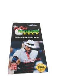 Chi Chi's Pro Challenge Golf Sega Genesis 1993 Complete Game In Box With Manual