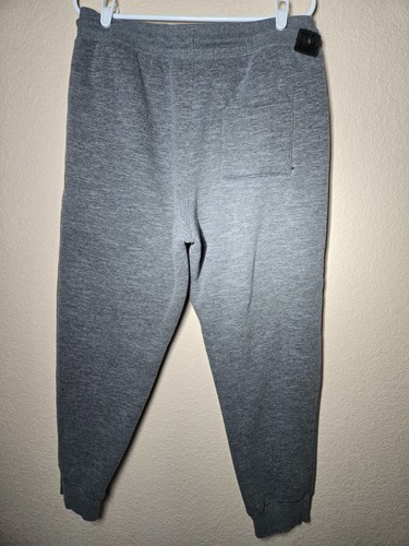 Members Mark Men's Sherpa Lined Joggers Size L Gray LARGE - Picture 2 of 9