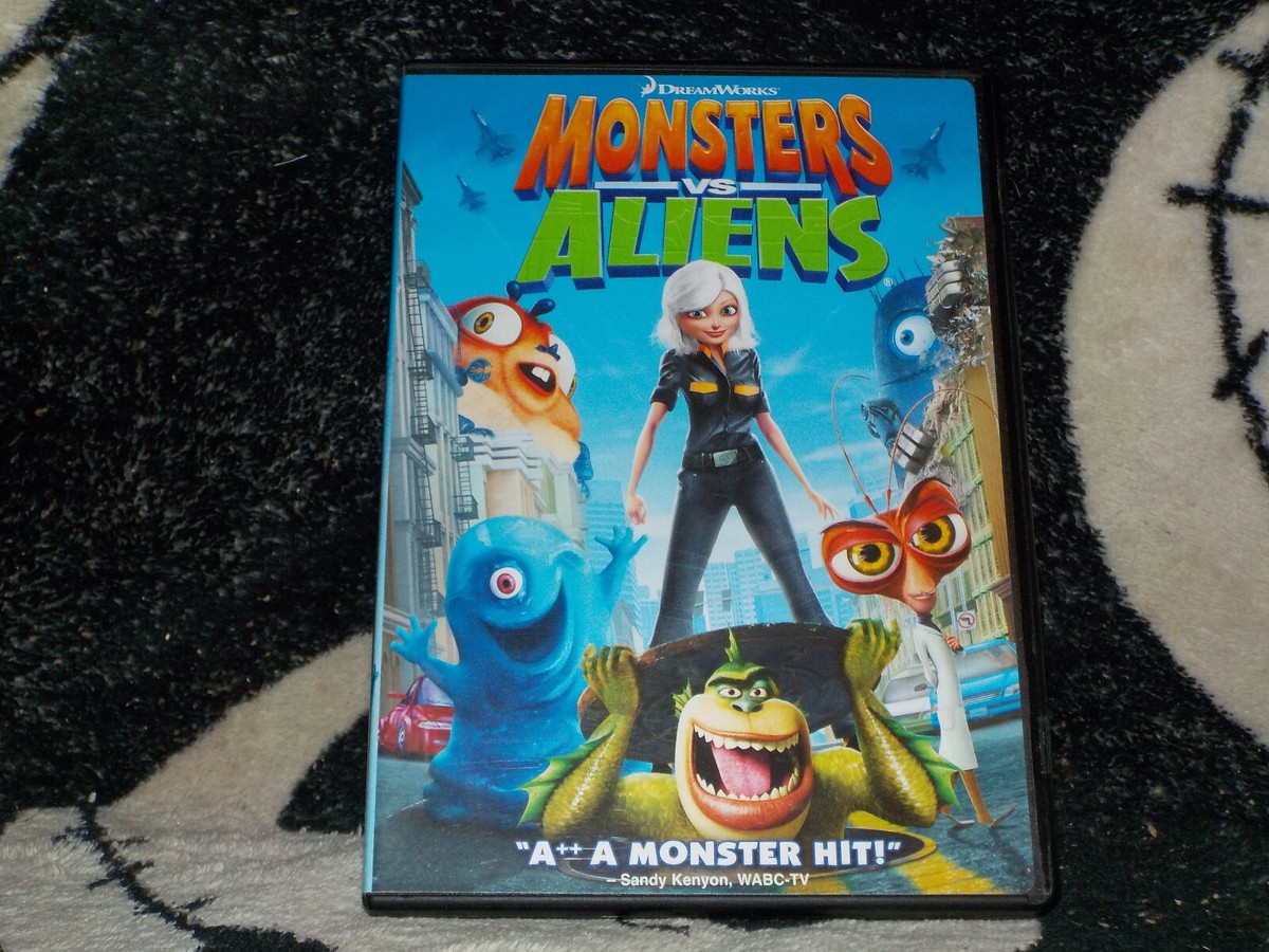 Monsters Vs Aliens DVD Free Shipping | eBay