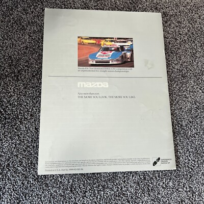 7andページ Rotary Rocket Magazine Collectors Edition Mazda RX-7 80s 1985 RX7