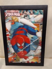 Marvel 3D Wall Art The Ultimate Spiderman Poster Picture Framed
