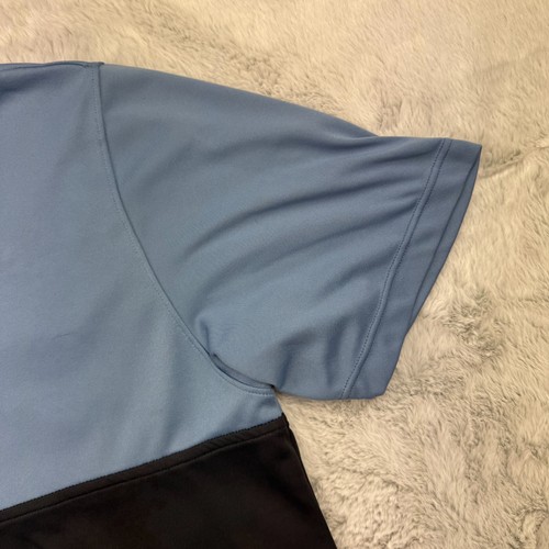 Nike Alpha Project Tennis Polo Shirt Mens Medium Blue Short Sleeve Performance - Picture 3 of 12